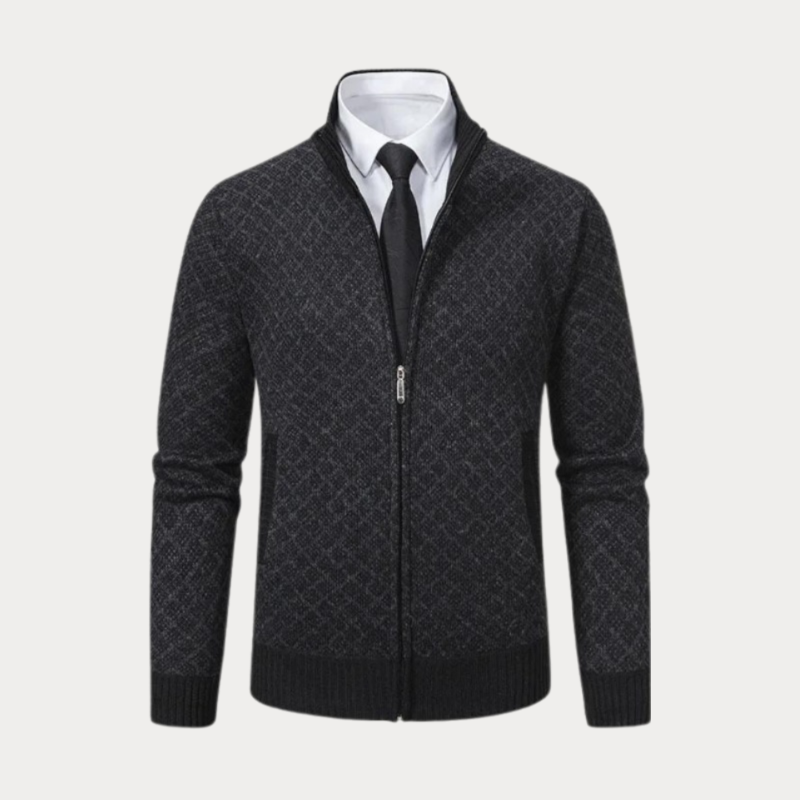 Uyuni Stand Collar Cardigan