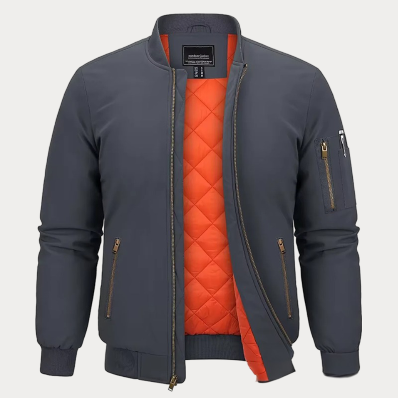 Chokio Padded Bomber Jacket