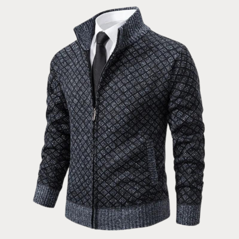 Uyuni Stand Collar Cardigan