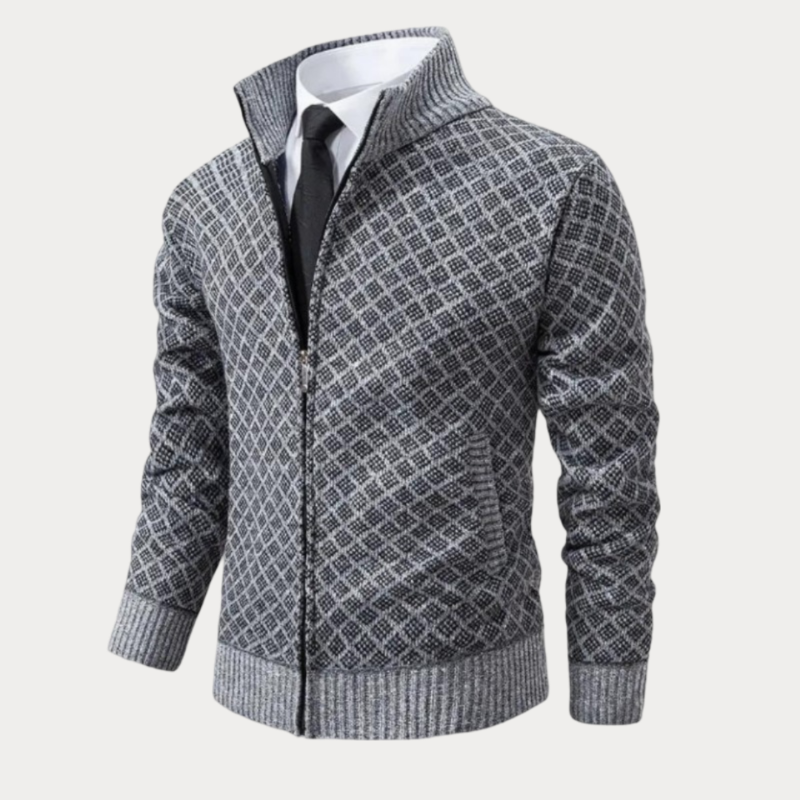 Uyuni Stand Collar Cardigan