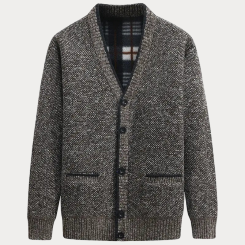 Aldorria V Neck Knitted Cardigan