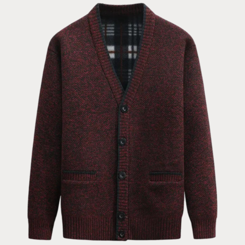 Aldorria V Neck Knitted Cardigan