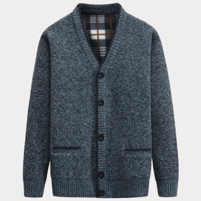 Aldorria V Neck Knitted Cardigan