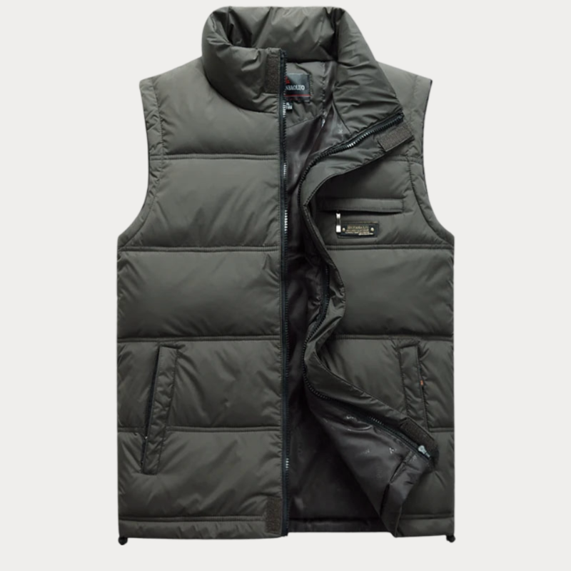 Nazca Stand Collar Vest