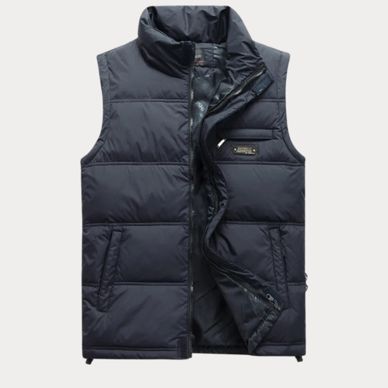 Nazca Stand Collar Vest