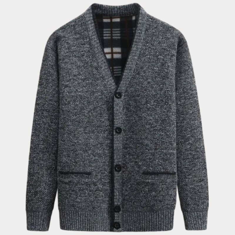 Aldorria V Neck Knitted Cardigan