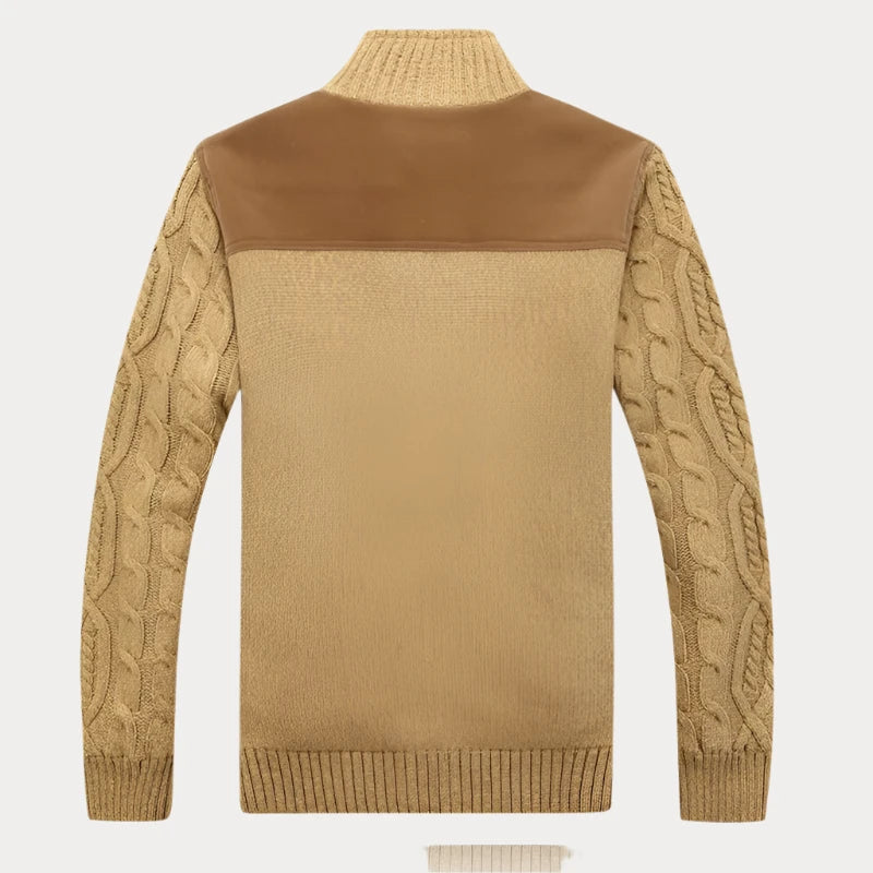 Hefei Knitted Fleece Sweater