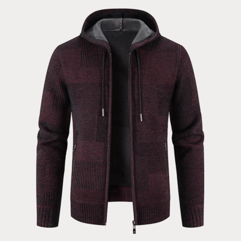 Cristales Turtleneck Knitted Jacket