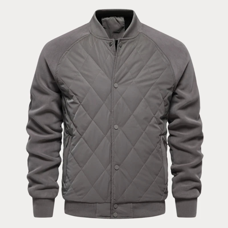 Mockland Lined Fleece Bomber Jacket