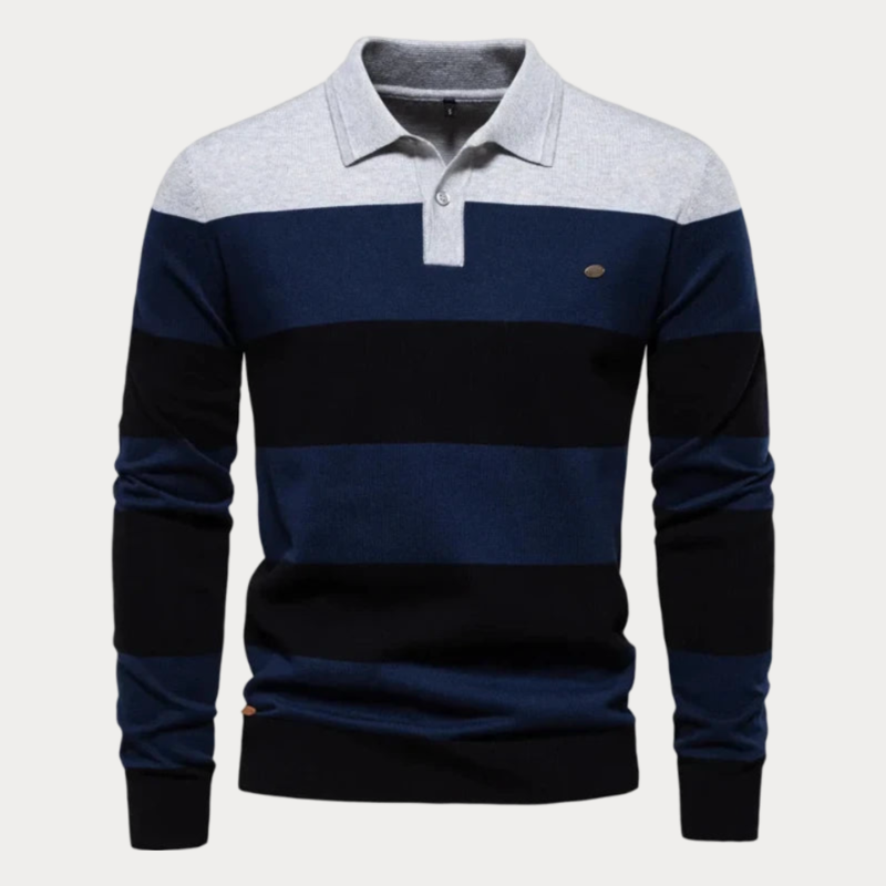 Roraima Collared Striped Sweater