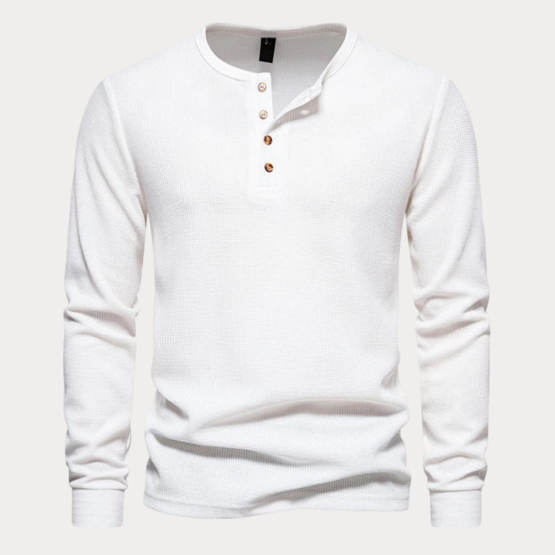 Sarajevo Long Sleeve Henley Shirt