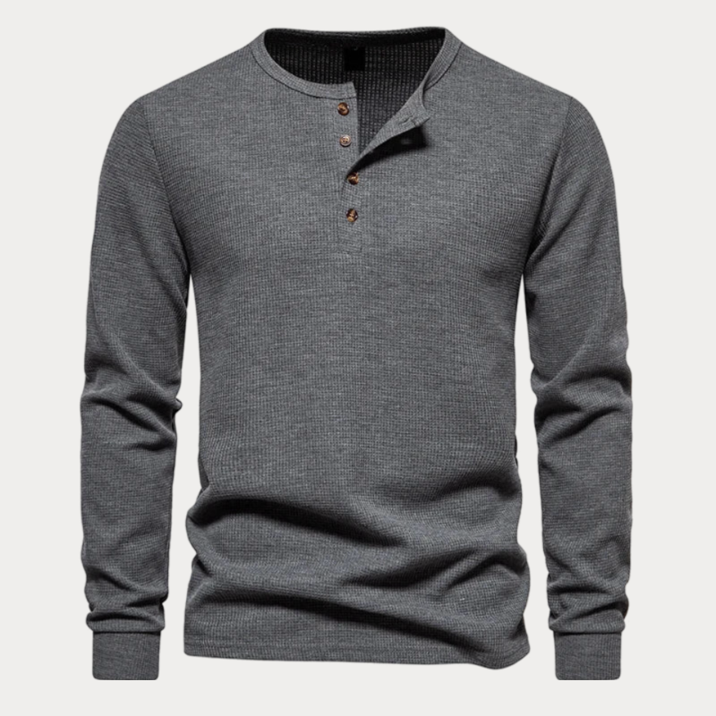 Sarajevo Long Sleeve Henley Shirt