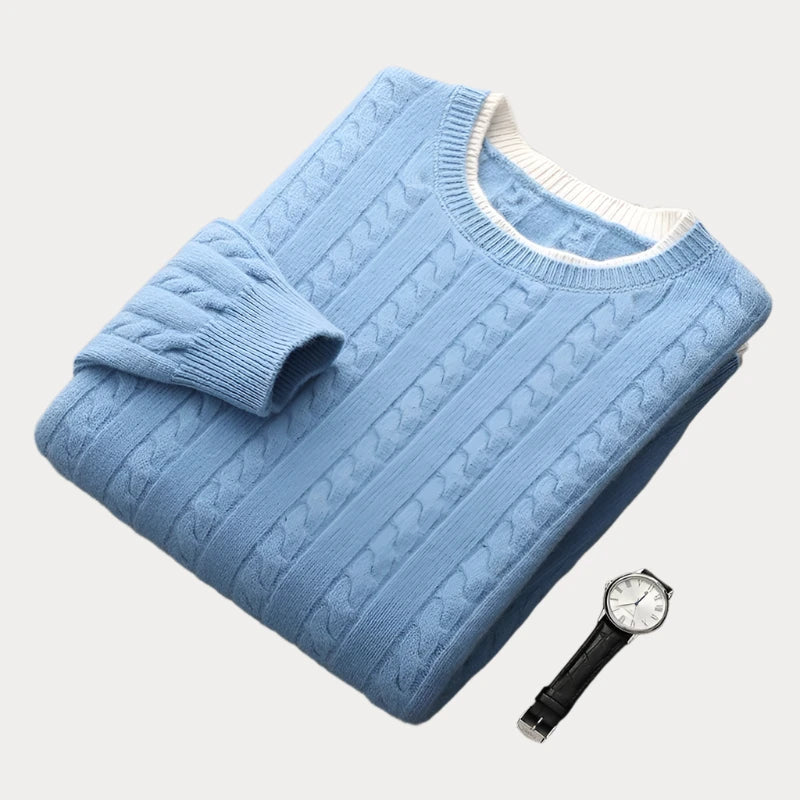 Bangor Round Neck Knitted Sweatshirt