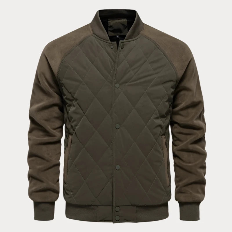 Mockland Lined Fleece Bomber Jacket