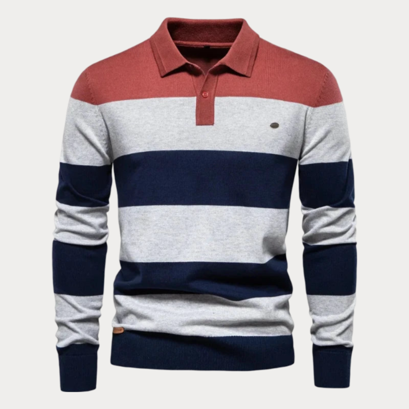 Roraima Collared Striped Sweater