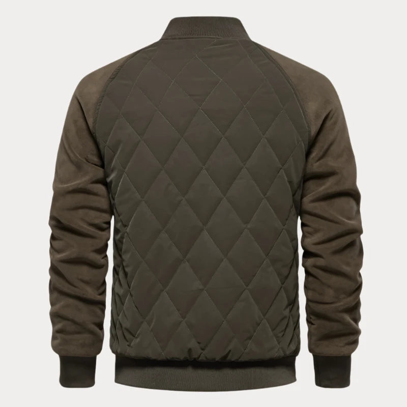 Mockland Lined Fleece Bomber Jacket