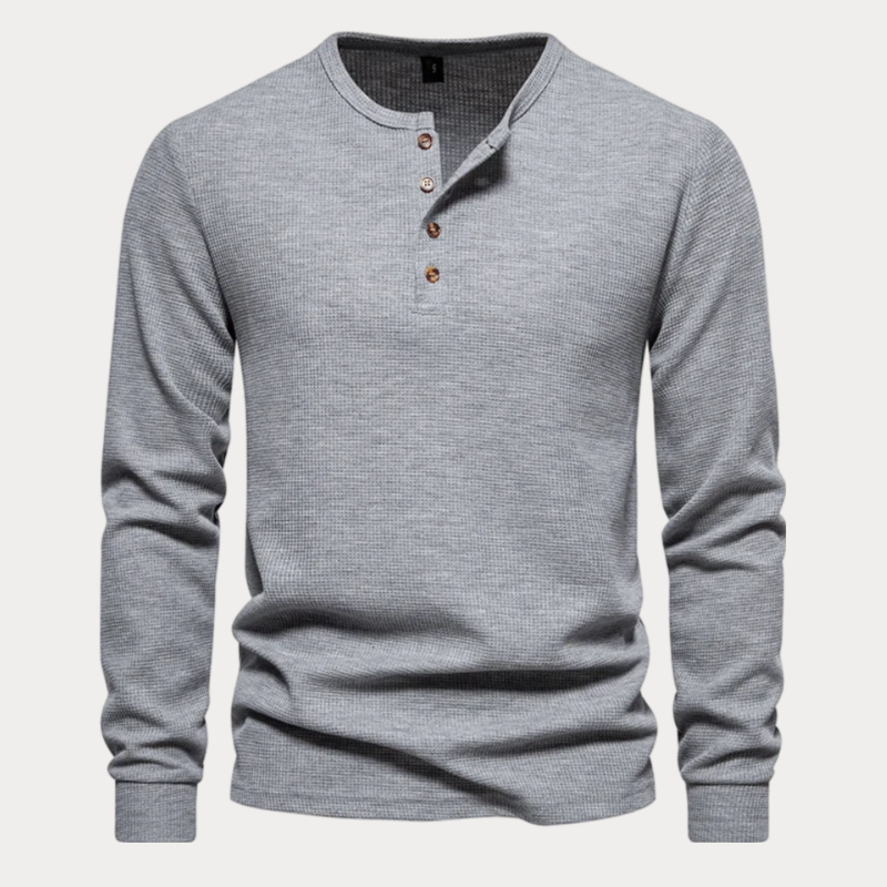 Sarajevo Long Sleeve Henley Shirt