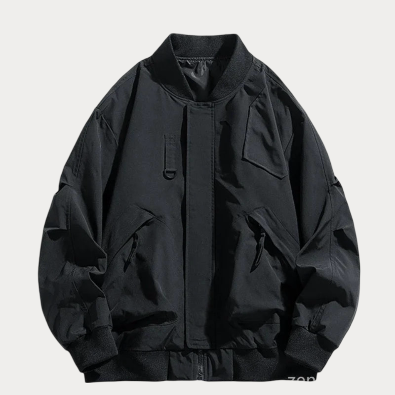 Sliven Loose Pocket Bomber Jacket