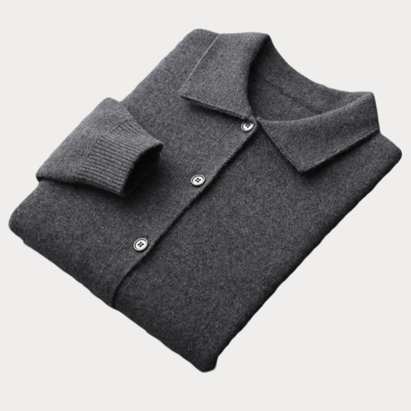 Shantou Button Up Wool Cardigan