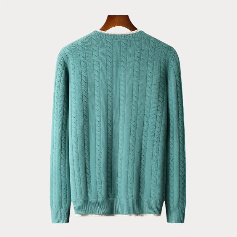 Bangor Round Neck Knitted Sweatshirt