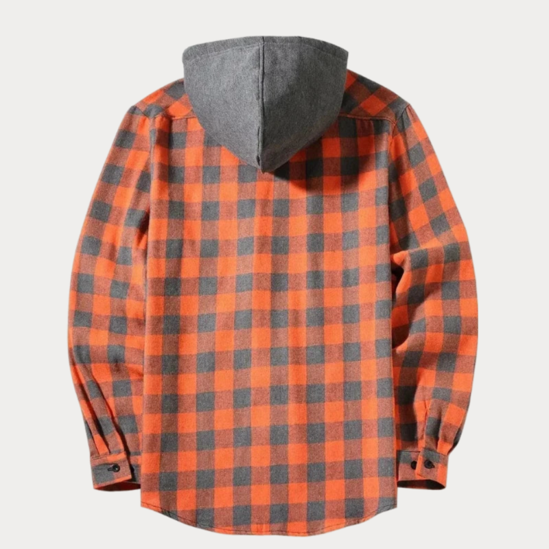 Toliara Plaid Hooded Jacket