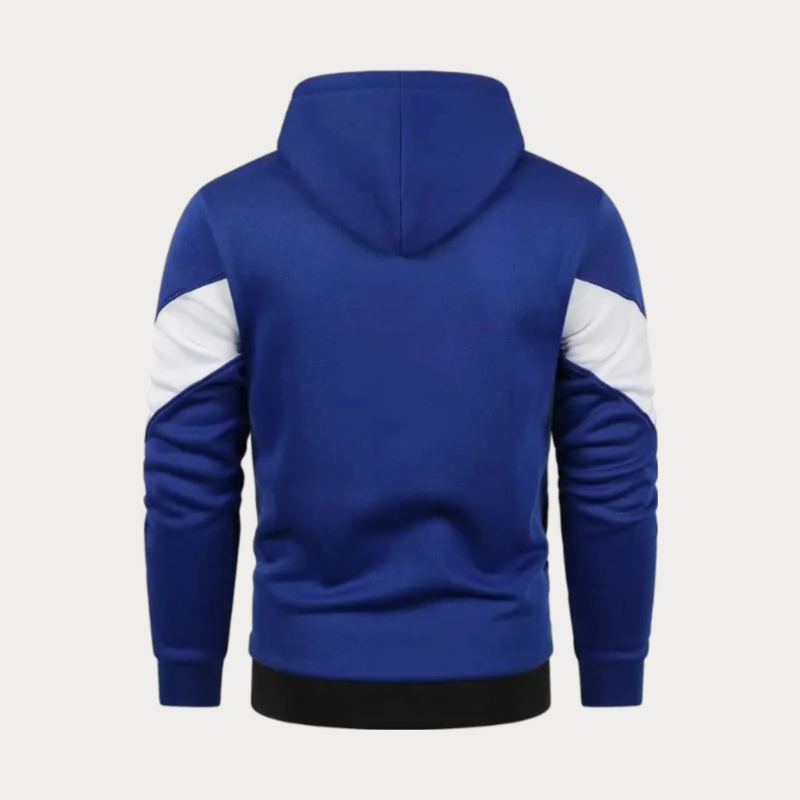 Babaj Drawstring Colorblock Hoodie