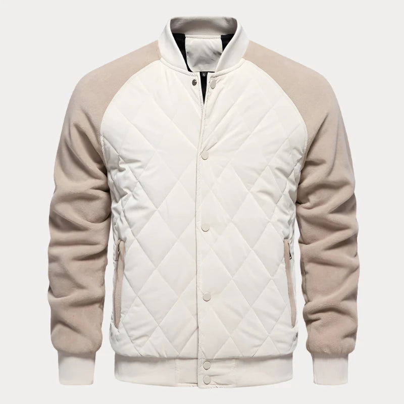 Mockland Lined Fleece Bomber Jacket