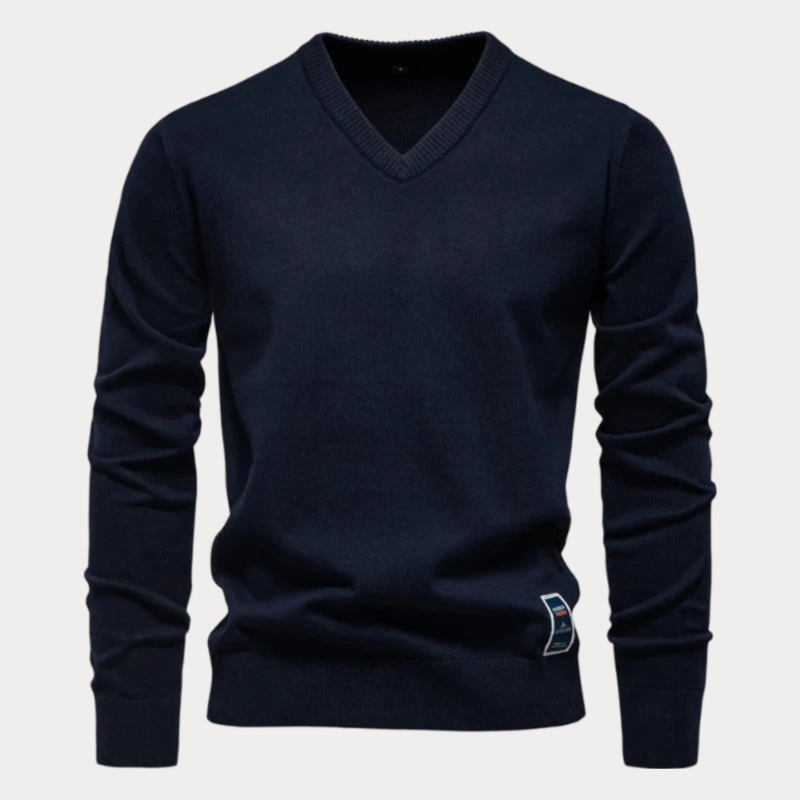 Mendenhall V Neck Knitted Sweater