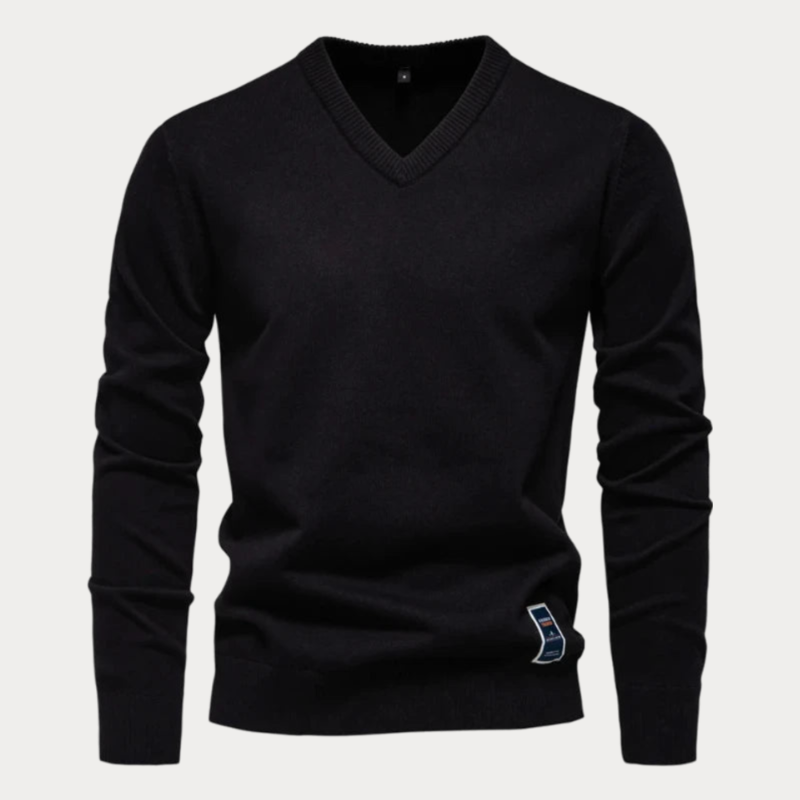 Mendenhall V Neck Knitted Sweater