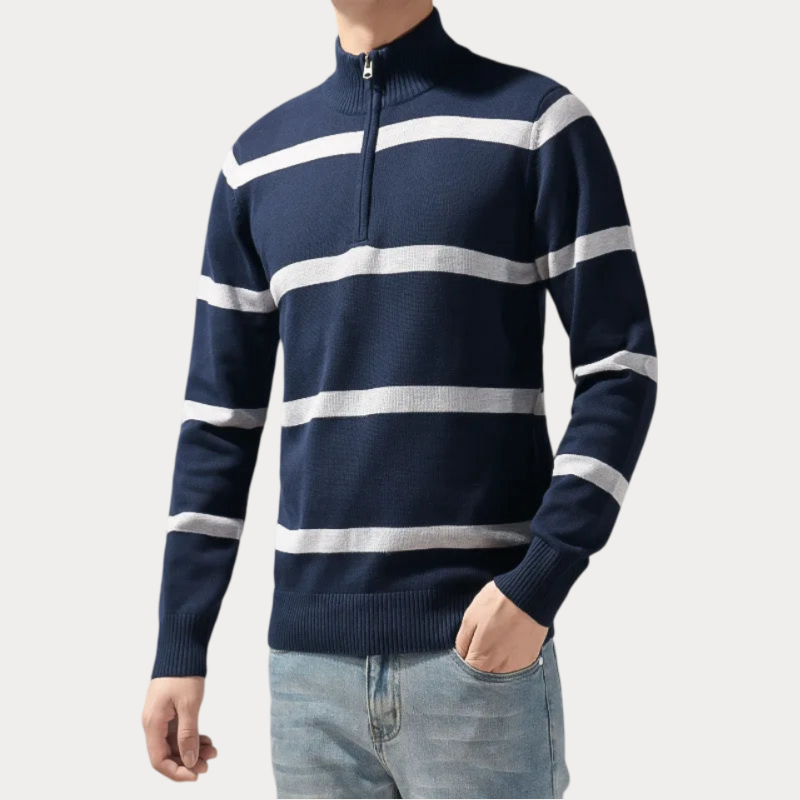 Bartovia Turtleneck Pullover Sweater