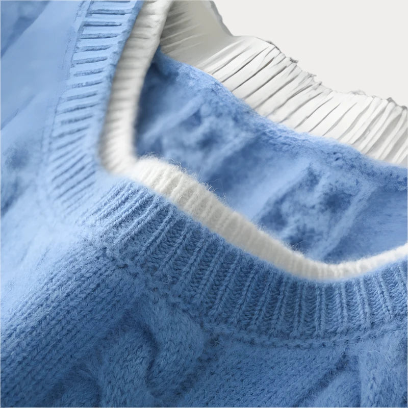 Bangor Round Neck Knitted Sweatshirt