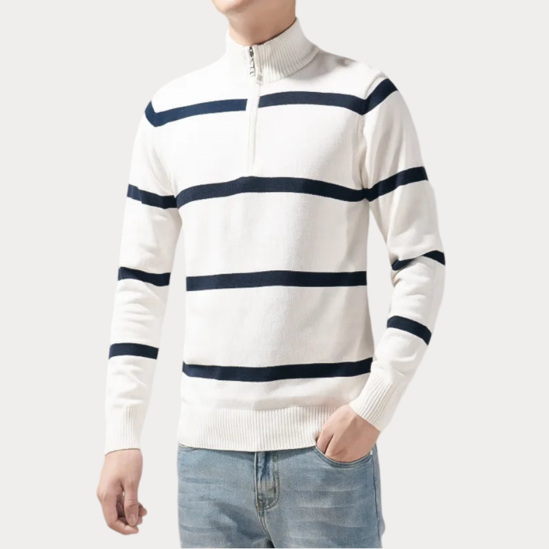 Bartovia Turtleneck Pullover Sweater