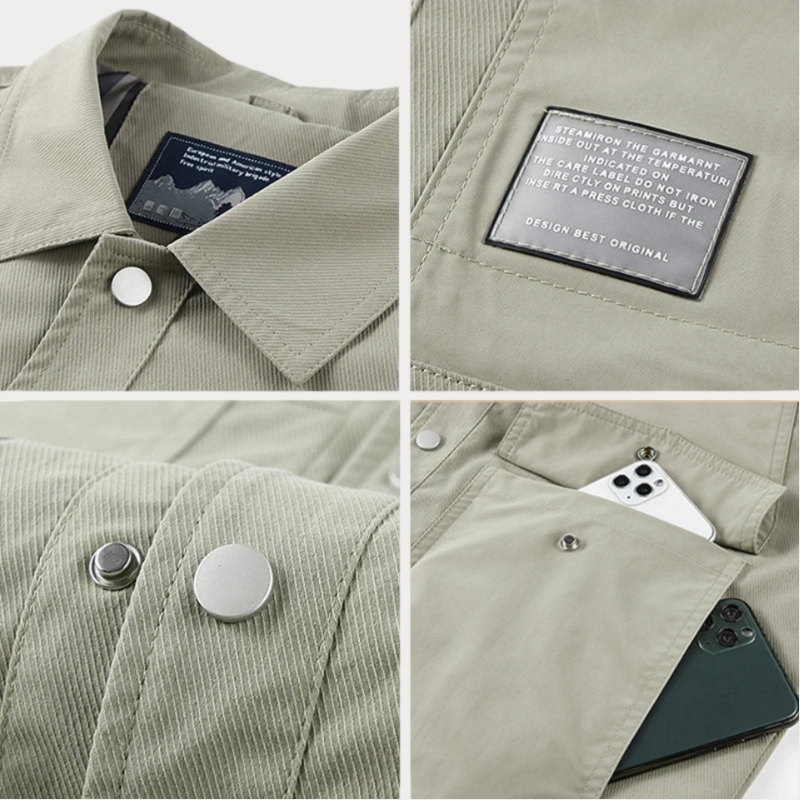 Tamboril Lapel Collar Jacket