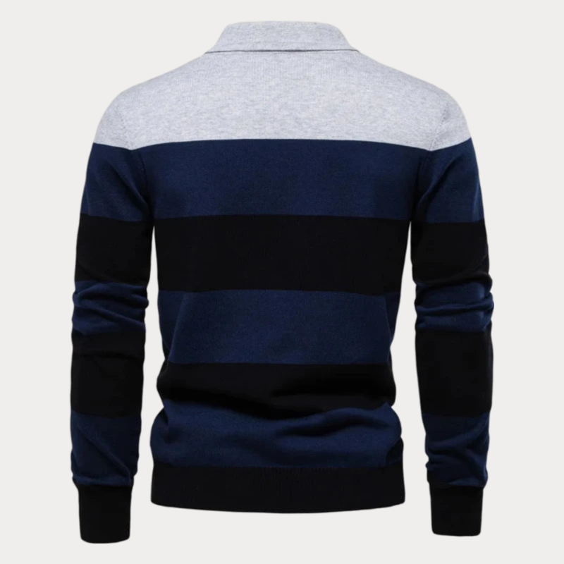 Roraima Collared Striped Sweater