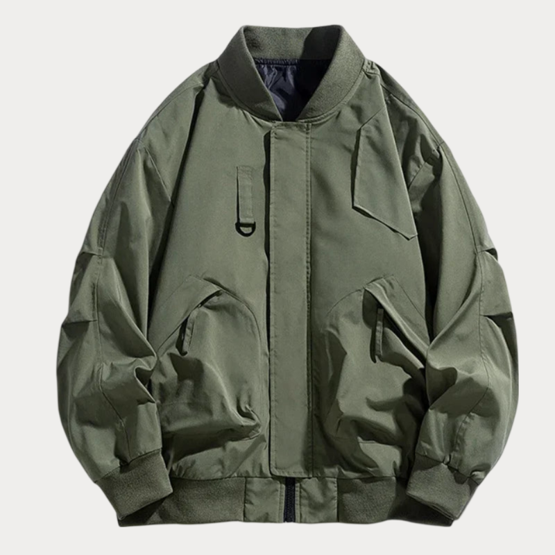 Sliven Loose Pocket Bomber Jacket